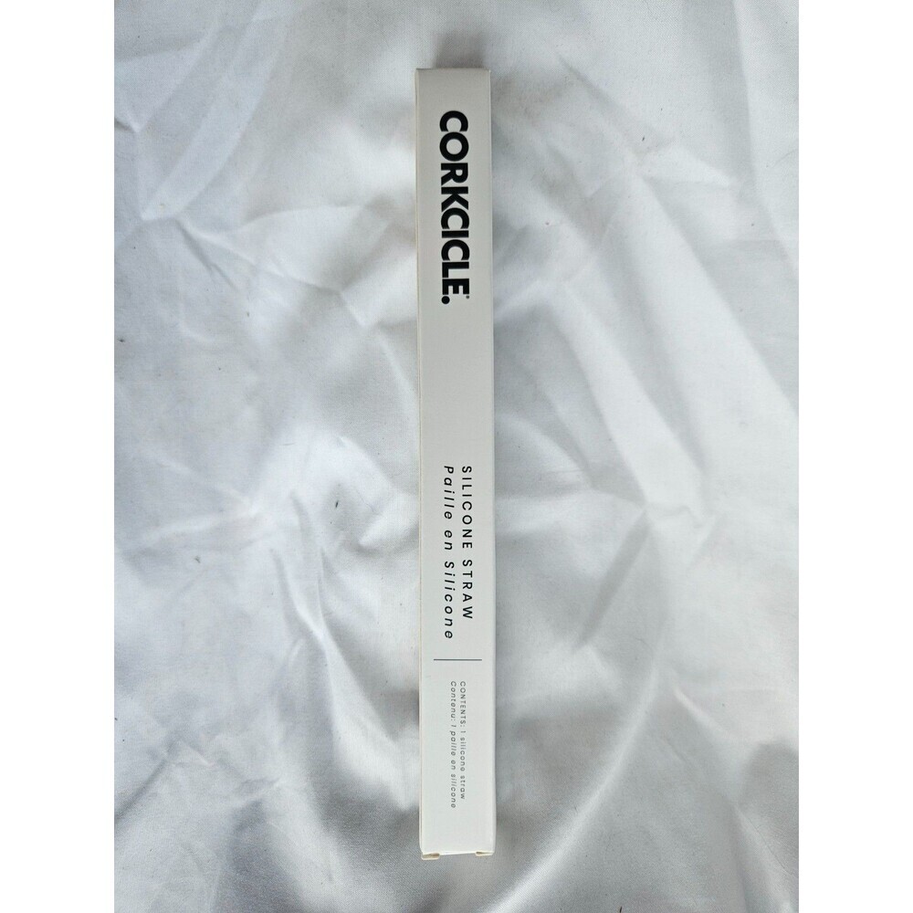 Corkcicle Silicone Reusable‎ Straw TEAL | NEW